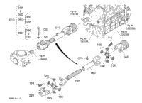 Kubota Tractor RCK60P-331Z T00100 Universal Joint | Kubota