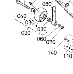 Kubota Tractor RCK60-29B A10502 Anti-Scalp Roller | Kubota Tractor