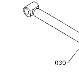 Kubota Tractor LA452S B03000 Cylinder (Bucket) [Component Parts