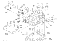 ブル　下部分 Kubota Tractor B26 J46100 Hydraulic Outlet [Component Parts