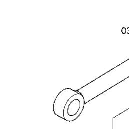 Kubota Tractor BT1000 B32000 Cylinder(Boom) (Component Parts