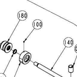 Kubota Tractor SCL1000 A02000 Tilt Cylinder (Lp-861-336C) | Kubota
