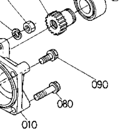 Kubota Tractor L4200DT-GST T10200 Hydraulic Pump | Kubota Tractor