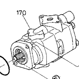 Kubota Tractor L4200DT-GST T10200 Hydraulic Pump | Kubota Tractor
