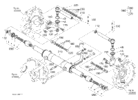 Kubota Tractor M6-131DTC-1 H16001 Tie Rod/Steering Cylinder