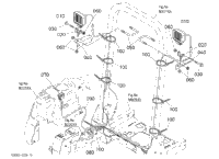 Kubota Tractor Z232KW B90100 Work Light Kit [Option] ## [Led Light