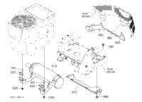 Kubota Tractor Z121SKH 101200 Muffler | Kubota Tractor
