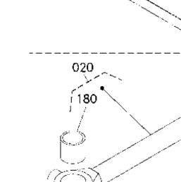 Kubota Tractor KX121-3 F31000 Angle Blade Cylinder And Component