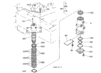 Kubota Tractor KX161-2 S039-1 Drive Motor And Component Parts