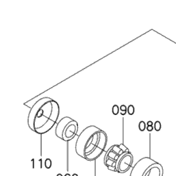 RT-162210 専用ページ Kubota Tractor Z422KW N10100 Front Wheel (13*6.5-6) | Kubota Tractor