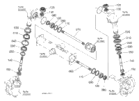Kubota Tractor B7800HSD G12000 Differential Gear Shaft | Kubota Tractor