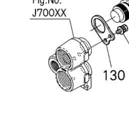 Kubota Tractor SSV75(S/N;50001~) R12000 14-Pin Coupler Kit [V1411