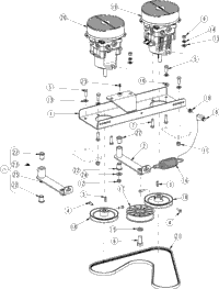 Land Pride ZXT54 Hydraulic Pump/Motor Left Hand Drive | Kubota Tractor