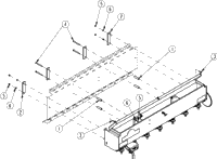 はこ John Deere AHC11572 Hydraulic Cylinder Kit, Rod Seal Kit