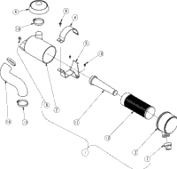 Land Pride ZXT54 (Discontinued) Engine Assembly Kawasaki 27 Hp (S