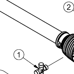 Land Pride RCR1272 Driveline W/Shear Bolt (326-370A) | Kubota Tractor