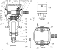 Land Pride RCM5615 S/N 944729- Gearbox Divider (826-521C