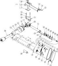 Land Pride RTR0550 Drive Components | Kubota Tractor