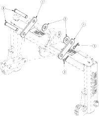 Land Pride QH20 Floating Top Link Qh20 | Kubota Tractor