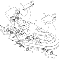 Land Pride RAZOR ZR52 (S/N 472619-) Deck Assembly | Kubota Tractor