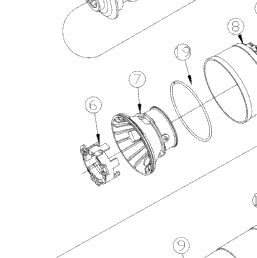 Land Pride FDR1672 Driveline (826-410C) S/N 392473 To 700775