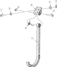 Land Pride RCR1260 Driveline Hanger (327-182S) | Kubota Tractor