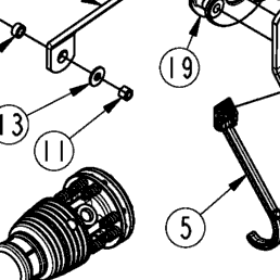 Land Pride RCF2060 Driveline With Slip Clutch & Hitch Option