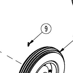 Land Pride RCR1872 Tail Wheel And Yoke | Kubota Tractor