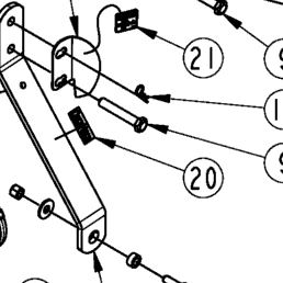 Land Pride RCR1872 Driveline With Slip Clutch & Hitch Option