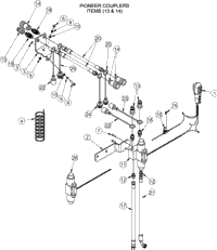 Land Pride For MX4700 and MX5100 with LA844 Third Function Valve