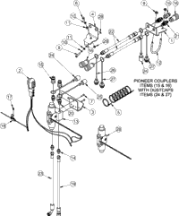 Land Pride For L4701 with LA765 Loader Third Function Valve