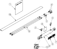 Land Pride For L Series Tractors Top Cylinder Kit L Series