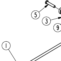 Land Pride RCM5715 Leveling Rods & Wing Turnbuckles | Kubota