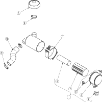 Land Pride ZXT60 Engine Assembly Kawasaki 27 Hp (S/N 599555