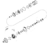 Land Pride ACCU-Z ZT60 (S/N 492109+) Hydraulic Motor 810