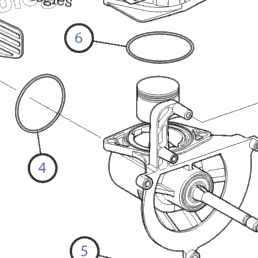 MTD H2500 41ADZ01C735 Engine Assembly | Shanks Lawn