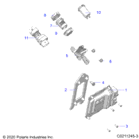 2021 Polaris SPORTSMAN 450 HO EPS (A21SEE50A1/A5/CA1/CA5) Electrical ...