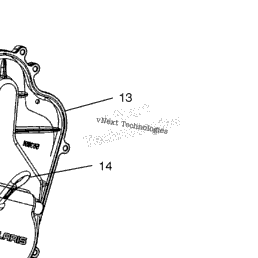 2003 Polaris 600 XC SP EDGE M-10 F/O (S03NE6ES) Chaincase S03np5cs