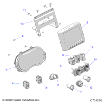 2021 Polaris RANGER CREW XP 1000 NSTR PREM AUDIO (R21RSZ99A9/AC/AP/AW ...