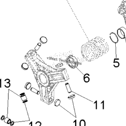 2013 Polaris RZR XP 4 900 EFI (R13XT87AA/9EAK) Drive Train