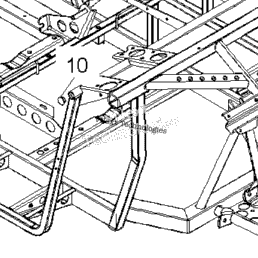 2010 Polaris RZR 800 EFI (R10VH76 ALL OPTIONS/VY76AZ) Chassis