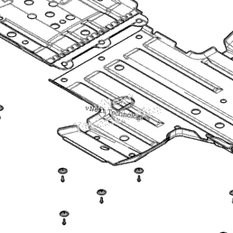 2018 Polaris INTL RZR XP 1000 MD (Z18VDE99NK) Chassis, Main Frame