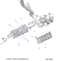 2021 Polaris 650 MATRYX INDY VR1 137/INTL (S21TDV6RS/6RE) Electrical ...