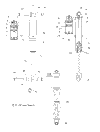 2014 Polaris 800 RMK ASSAULT ALL OPTIONS (S14CN8/CY8) Suspension