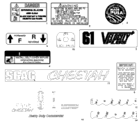 Scag Power Equipment SCZ61V-36BV (Cheetah) (S/N K0700001-K0799999