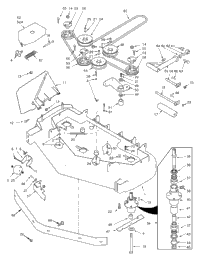 Genuine Scag Push Arm Weldment - Cheetah, Advantage, Turf Tiger, Cub - 451240