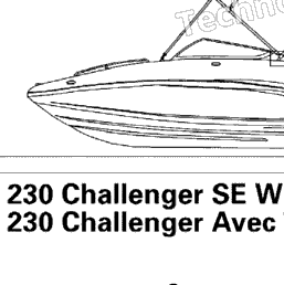 2008 Sea-Doo 230 Challenger SE 430 Tower And Bimini Top | Fox