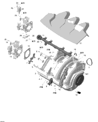 2004 Sea-Doo GTX 4-TEC, Supercharged Air Intake Manifold