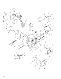 シードゥ GTI LE RFI 2003年モデル 純正 CRANKCASE ASS'Y (部品番号420888227) 中古 [S223-001] シードゥ GTI LE RFI 2003年モデル 純正 CRANKCASE ASS'Y (部品