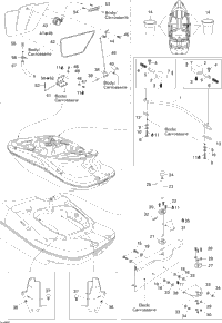 SEADOO 2006 SEA-DOO SPEEDSTER 200 TWIN 4-TEC SCIC Edition 1 (部品番号420664058 ENGINE WIRING HARNESS ASS'Y) Used [X2205-45] X2205-45_1_600x600_crop_center